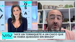 Superviviente del vagón 5 del AVE en Urda: "Rompimos dos martillos y la ventana no se rompía"