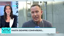 La emoción de Patricia Pardo al despedirse de su compañero Raúl Triguero: "Vuela alto"