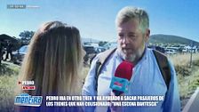 Pedro, testigo del accidente ferroviario en Urda (Toledo): "Ha sido una escena dantesca"
