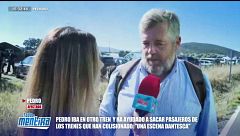 Pedro, testigo del accidente ferroviario en Urda (Toledo): "Ha sido una escena dantesca"