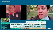 Freire, amigo de un desaparecido del accidente ferroviario, denuncia la mala organización al informar de las víctimas: “No nos ayuda mentalmente”