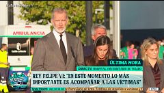 Los reyes salen del Hospital Universitario de Toledo tras visitar a las víctimas del accidente: “Deberán estudiarse medidas para que no vuelva a suceder”