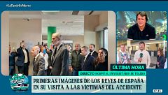 Así ha sido la visita de los reyes al Hospital Universitario de Toledo: “Esta vez sí han podido estar con las familias”