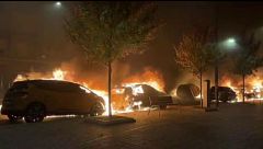 Graves disturbios en Bilbao tras las protestas por un acto de Vito Quiles, que no se ha presentado: hay al menos 16 detenidos