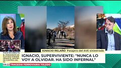 La indignación de Ignacio, pasajero del AVE siniestrado en Urda: "¿Dónde va nuestro dinero? Se destinan millones a un presentador hortera"