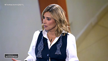 Sandra Barneda, al ver la actitud de Rubén en el plató: “¿Estás intentado limpiar tu imagen?”