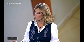 Sandra Barneda, al ver la actitud de Rubén en el plató: “¿Estás intentado limpiar tu imagen?”