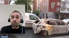 Denise, vecino al que han quemado el coche en Bilbao: “Son cuatro idiotas que no representan a todos lo que fueron a manifestarse”