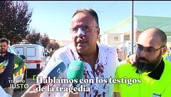 Hablan los supervivientes del accidente ferroviario de Urda: "El coche en el que iba yo es de los que cayó por el terraplén"