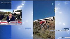 Primeras imágenes de los vagones calcinados: “No parece que haya sido un tren”