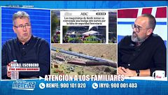 Rafael Escudero, portavoz del Sindicato Ferroviario: "Los problemas no se han solucionado. Desde Adamuz no se ha hecho nada"