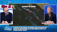 Mario Samper, presidente de la Asociación de Víctimas de Adamuz: "Pedimos hace un mes al ministro que paralizara la red ferroviaria"