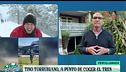 El fotógrafo Tino Torrubiano, emocionado al contar que estuvo a punto de coger el tren accidentado