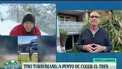 El fotógrafo Tino Torrubiano, emocionado al contar que estuvo a punto de coger el tren accidentado