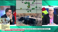 Maquinista de la línea de AVE Madrid-Sevilla: "Las incidencias están acumuladas. Si no hay más accidentes, es porque Dios no quiere"