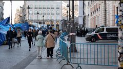 La acampada de Sol afronta su recta final tras un mes de protestas