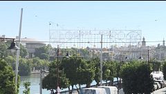 Hasta 30 grados en Sevilla tras la llegada de una masa de aire subtropical que ha disparado los termómetros