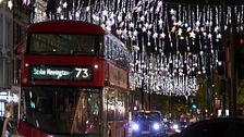 Adiós a los autobuses rojos de Oxford Street: la icónica calle de Londres se cierra al tráfico de forma permanente