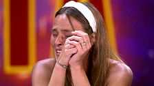 Marta Peñate se rompe al ver que su madre no está en plató recibiéndola: "Ella no pertenece a este mundo y se le ha nombrado"