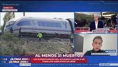 Nicolás busca a su amiga María, que viajaba en el vagón ocho del AVE accidentado: "Tiene 27 años es alta y morena"