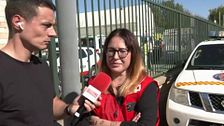Carmen, una pasajera que también salió ilesa del accidente de Adamuz: “Está muy afectada”