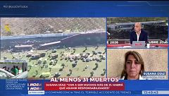 Susana Díaz, muy afectada: “Ese trayecto lo hago yo todos los días, no hay derecho”