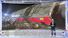La imagen que muestra la brutalidad del choque de trenes en Urda, Toledo