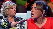 Marta Peñate y Terelu Campos discrepan en el plató tras lo ocurrido con Ivana y Arkano: "¿Me lo vas a decir a mí?"