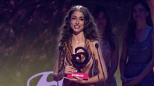 La ganadora en la categoría ‘Lifestyle by Hyundai’ de los ‘GenZ Awards' es Alejandra Díaz