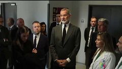 Los reyes Felipe y Letizia, volcados con los heridos del accidente ferroviario en su visita al hospital de Toledo