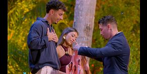 Miguel dice las cosas claras a Juanpi, tira el pijama a la hoguera y el tentador lo rescata del fuego