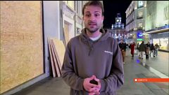 Los comercios de Madrid se blindan ante el temor a los posibles disturbios: "La imagen es desoladora”