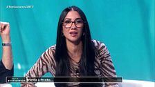 Naomi salta ante las explicaciones de Sergio sobre el dolor que ha provocado a Paola: “Aprovechas cada oportunidad para dejarla mal”