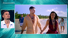 Sergio recuerda la conversación que tuvo con Paola antes de entrar en ‘La isla de las tentaciones 11’ y Sandra Barneda reacciona: “Me falta información”