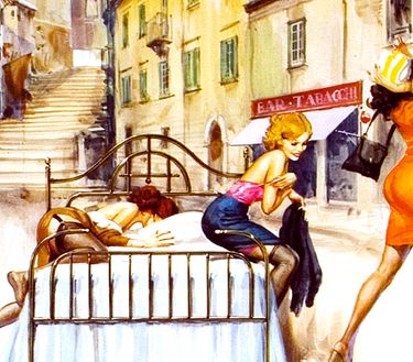 Il letto in piazza