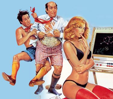 La ripetente fa l'occhietto al preside