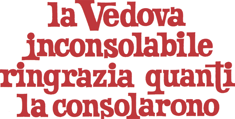 Vedova inconsolabile ringrazia quanti la consolarono - Film Mediaset Infinity