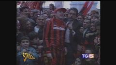 Festeggiamenti tifosi del Milan
