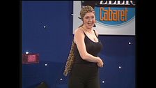 Emanuela Grimalda e le sue esperienze di modella a Zelig - Facciamo Cabaret 1997