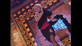 Michelle Hunziker balla Moulin Rouge a Zelig 2002
