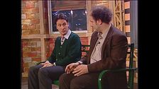 La prima panchina di Ale e Franz a Zelig 2002