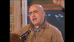 L'assessore Palmiro Cangini e il problema dei piccioni a Zelig 2002