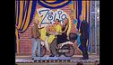 L'assessore Palmiro Cangini con Valentino Rossi a Zelig Circus 2003