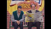 La panchina di Ale e Franz a Zelig Circus 2003