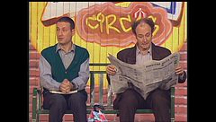 Ale e Franz e la panchina a Zelig Circus 2003