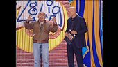 L'assessore Palmiro Cangini e le energie alternative a Zelig Circus 2003