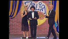 Silvano il mago di Milano e il numero di illusione ottica con Michelle Hunziker