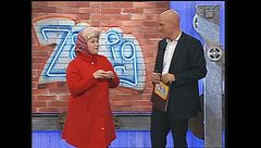 La signora Gaia parla di suo marito a Zelig Off 2003