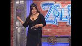 Sconsolata legge le lettere delle sue fan a Zelig Off 2003