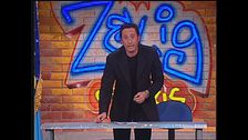 Beppe Braida litiga con l'inviato del TG4 a Zelig Circus 2004